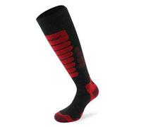Lenz Skiing 3.0 Calzini, antracite/rosso, Taglia 39-41