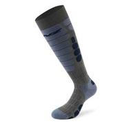 Lenz Skiing 5.0 Calzini, grigio-blu, taglia 35 36 37 38 per maschi