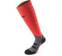 Lenz Compression 1.0 Long Socks Rosso EU 44-51 Uomo,Donna