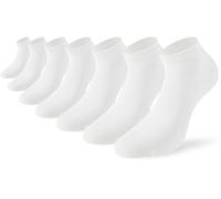 Lenz Duos Sneaker 1-7 Calzini, bianco, taglia 43 44 45 46 per maschi