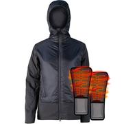 Lenz Heat Jacket Primaloft, giacca tessile riscaldabile da donna XS female Blu Scuro