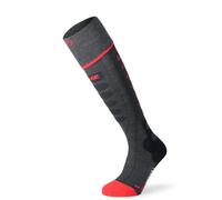 Lenz Heat Sock 5.1 Toe Cap Calze riscaldate, nero/rosso, 35-38