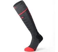 Lenz Heat Sock 5.1 Toe-Cap, calze riscaldabili 45 EU - 47 EU male Grigio Scuro/Rosso
