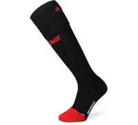 Lenz Heat Sock 6.1 Toe Cap Compression Calze riscaldate, nero/rosso, 42-44