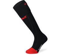 Lenz - Calze a compressione riscaldanti - Heat Sock 6.1 Toe Cap Compression Black - Taglia 42-44 - Nero