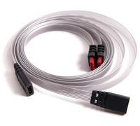 Lenz Heat Sole, cavi di estensione 120 cm male Nero