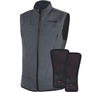 Lenz Heat Vest 2.0 Gilet riscaldato, grigio/nero, Taglia S