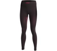 Lenz Long 1.0 Pantaloni Da donna, nero-rosso, taglia S per maschi
