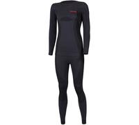 Lenz Merino Set intimo funzionale da donna, nero, taglia M L per donne