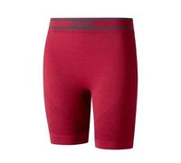 Lenz 6.0 Merino Pantaloncini funzionali da donna, rosso scuro, Taglia XS