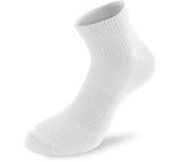 Lenz Performance Quarter Tech Calzini, Bianco, Taglia 31-34