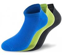 Lenz Performance Sneaker Tech Calzini, nero-grigio-blu, taglia 35 36 37 38 per maschi