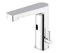 Lenz Rubinetto per lavabo MOLA cromato - moderna funzione sensore per una maggiore igiene in bagno - facile installazione e lavorazione di alta qualità - 46020502