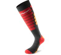Lenz Skiing 5.0 Calzini, nero-rosso, taglia 39 40 41 per maschi