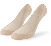Lenz Soft Touch Inshoes Calzini da donna - Confezione da 2, beige, taglia 39 40 41 42 per donne