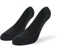 Lenz Soft Touch Inshoes Calzini da donna - Confezione da 2, nero, taglia 35 36 37 38 per donne