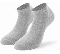 Lenz Soft Touch Sneakers Calzini - Confezione da 2, grigio, taglia 43 44 45 46 per maschi