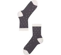 Lenz Think About Dots Calzini da donna - Confezione da 2, grigio-bianco, taglia 39 40 41 42 per donne