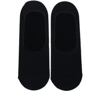 Lenz Think About In-Shoe Calzini - Confezione da 2, nero, taglia 35 36 37 38 per maschi