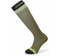 Lenz Think About Merino Compression 1 Calzini, verde, taglia 39 40 41 per maschi