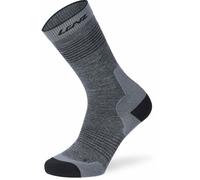 Lenz Think About Merino Outdoor 1 Mid Calzini, grigio scuro, Taglia 39-41