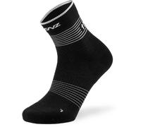 Lenz Think About Merino Outdoor 2 Low Calzini, Bianco/nero, Taglia 42-44
