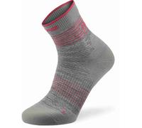 Lenz Think About Merino Outdoor 2 Low Calzini, grigio/rosa, Taglia 39-41