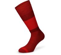 Lenz Think About Merino Winter 1 Calzini per bambini, rosso, Taglia 35-38