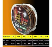 lenza 150m Rock Fishing-Line Monofilamento di alta qualità Nylon Lure Fishing Line Semi Floating Water Sea Pole Fishing Special Line pesca in mare(4.0)