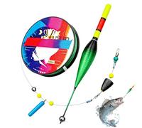 Lenza da a mosca - Set portatile ad alta visibilità | Set di lenza pre-legata con posa da | per pescatori maschi e pescatori in kayak sul lago fiume stagno mare dalla barca o dal molo