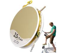 Lenza da intrecciata, linea di giunzione senza nodi, filo per pescatori di ghiaccio, connettore in nylon resistente, materiale in ghisa senza confusione, per uomini, amici, nonni, sport all'aria