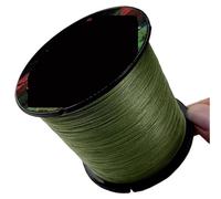 Lenza da pesca a 8 fili, filo multifilamento, resistente, accessorio per il mare (verde scuro, 300 m, 0,50 mm-35,4 kg)