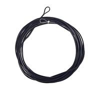 Lenza da pesca a mosca con anelli saldati per acqua dolce e salata, 3 m, 10,9 kg, trasparente galleggiante