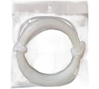 Lenza da pesca a mosca in nylon da 30,5 m, doppia saldatura | Lavello lento, mimetico trasparente, per acque limpide, lunghezza 30,5 m, compatibile con serie WF