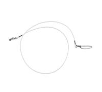 Lenza da pesca al fluorocarbonio per acqua salata e dolce, spessore 20-80 LB, con torsione e moschettone, invisibile sott'acqua, affondamento rapido, alta resistenza all'abrasione, set da 12 pezzi