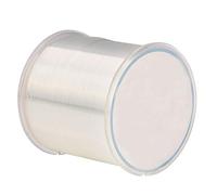 Lenza da pesca, filo invisibile in nylon trasparente, 500 m, resistente, per appendere ornamenti, creazione di gioielli, cucito hobby e artigianato (diametro 0,37 mm)