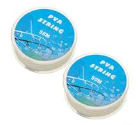 Lenza da pesca idrosolubile in PVA, rotolo da 50 m, per carp Bollie Rigs e sigillatura di sacchetti in PVA, dissoluzione rapida (20 s), ecologico, pescatori e pesca grossolana (1 pezzo)