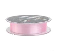 Lenza da pesca in fluorocarbon 4 1 34 1,4 kg in fibra di carbonio, linea morbida costruita per prestazioni di lancio furtivo e fluide (2-0,23 mm-4,3 kg rosa)