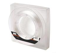 Lenza da pesca in fluorocarbonio, 50 m, resistente, monofilamento, bassa visibilità, resistente all'usura, per pesca nella barriera corallina da 18,1 a 45,4 kg, resistente ai denti (0,65 mm)