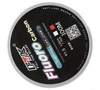 Lenza da pesca in fluorocarbonio con composizione densa per discesa rapida e resistenza ridotta durante il recupero (1,5-0,20 mm-3,2 kg bianco)