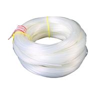 Lenza da pesca in nylon, diametro 0,04, bassa visibilità, resistente all'abrasione, filo resistente per ancoraggio e colata