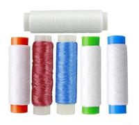 Lenza da pesca in nylon elastico trasparente, 250 m, 0,2 mm, per un movimento sottile dell'esca e un'azione naturale mantenendo la posizione dell'amo (6 pezzi)