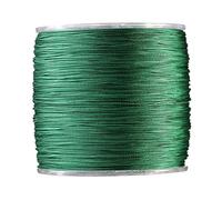 Lenza da pesca intrecciata in PE da 500 m, corda da pesca multifilamento super resistente a 4 fili, verde a bassa visibilità, ideale per la pesca in acqua dolce e salata.