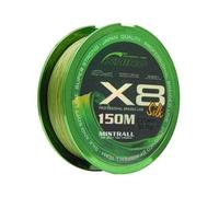 Lenza da pesca intrecciata X8 150 m Seta e morbida super resistente luccio...