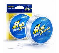 Lenza da pesca monofilo, trasparente, 200 m (2 x 100 m), lenza da pesca in nylon forte e trasparente, per il montaggio, filo invisibile per pesca, decorazione e fai da te