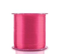 Lenza da pesca sul ghiaccio in nylon monofilamento 500 m, materiale metallico 8LB-35LB(Pink 500M,2.0)
