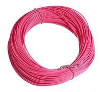 Lenza galleggiante per mosca in avanti, 30 m, con connettore frontale senza cuciture per prestazioni di lancio fluide (8F rosa)