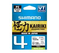 Lenza Kairiki 4 - 150m 0.13mm 7.4kg Mantis Green Shimano