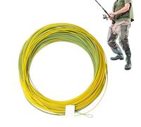 Lenza per pesca a mosca, lenza per trota, materiale in nylon robusto, design conico per una precisione di lancio uniforme e alta durata, per acqua e salata, surf C