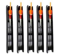 Lenza Pronta Con Galleggiante Amo Pesca Canna Fissa Bolognese Trota Mare Kit 5 Pz. (gr. 1)